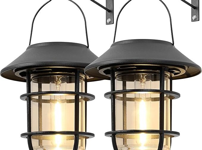 Upagraded Solar Wall Lantern